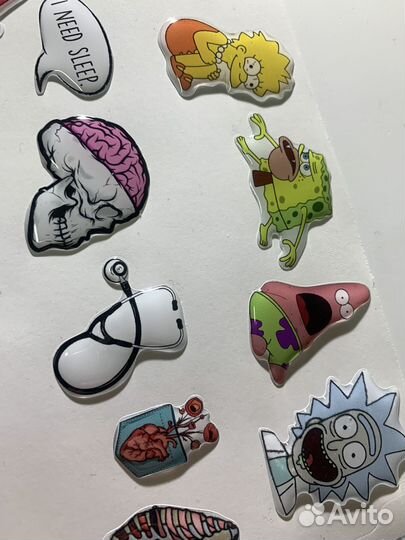 3d стикеры оптом