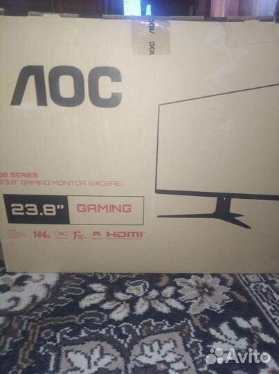Монитор 144 гц aoc 24