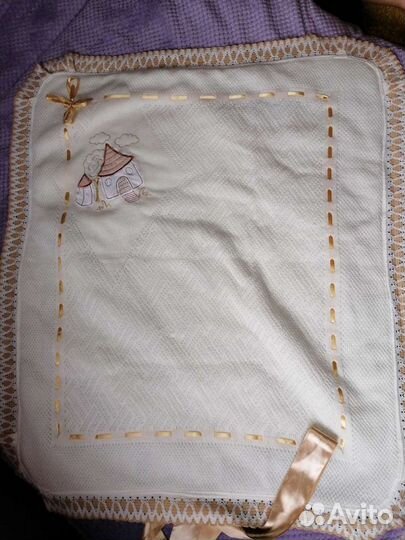 Уголок-плед для новорождённого