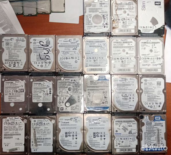 Жесткие диски 2.5 SATA в отличном состоянии