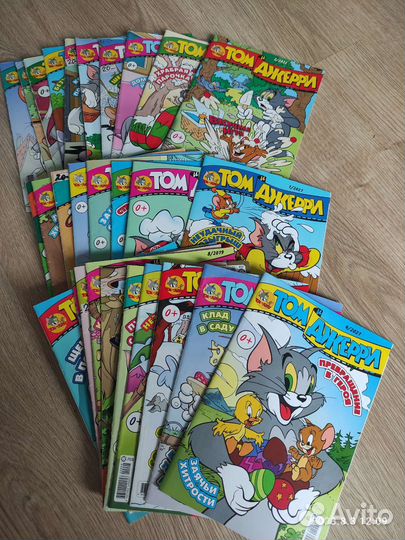 Комиксы том и джерри