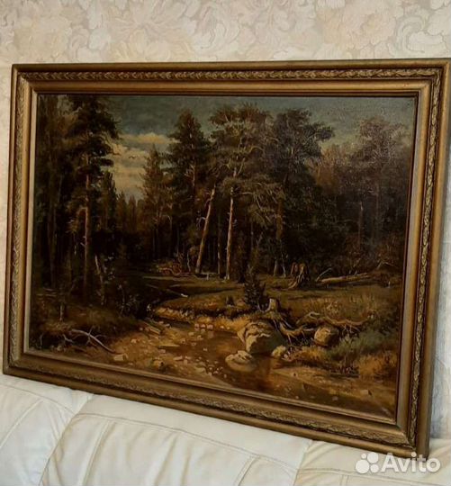 Картина маслом на холсте СССР