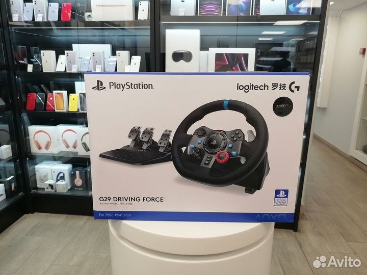 Руль Logitech G29 Driving Force для PlayStation 4