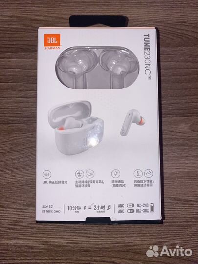 JBL tune230nc tws - новые