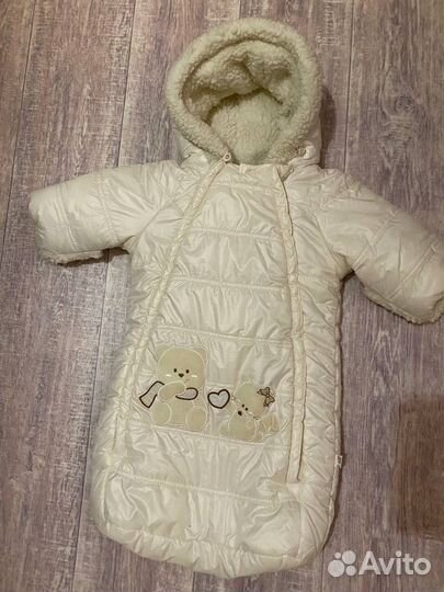 Зимний конверт в коляску