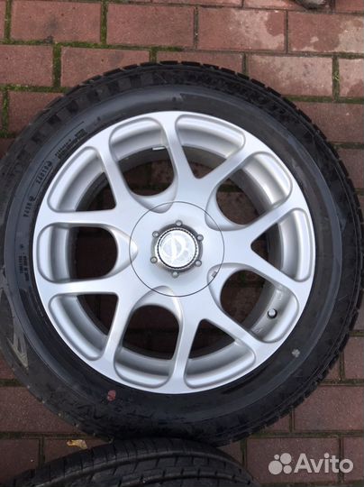 Диски R16 Kosei 5x114.3 5x100 с резиной