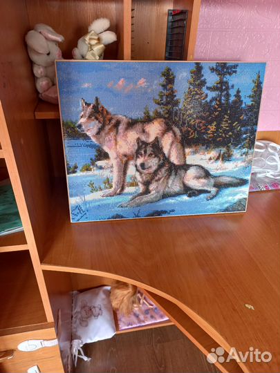 Алмазная мозаика готовая 4050