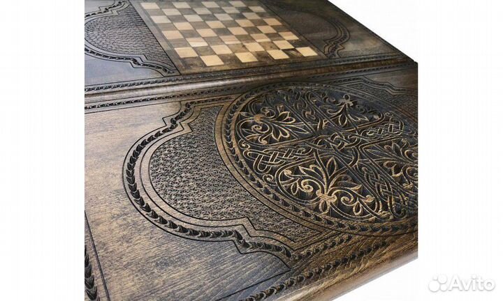 Нарды резные 