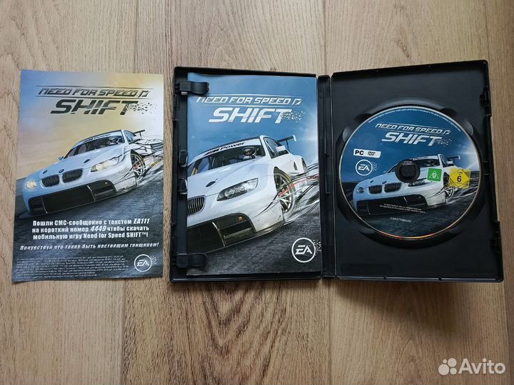 Need for Speed: Shift DVD box еа классикс