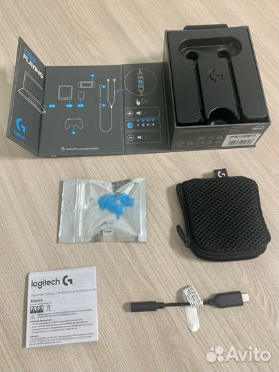 Logitech G333 наушники внутриканальные