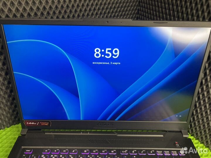 Новый игровой ноутбук Asus TUF 17.3