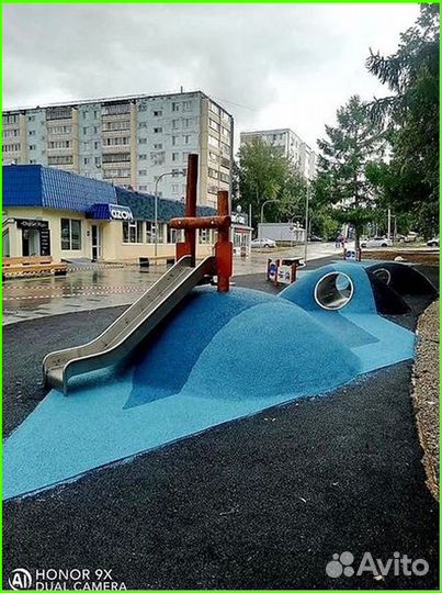 Бесшовное резиновое покрытие