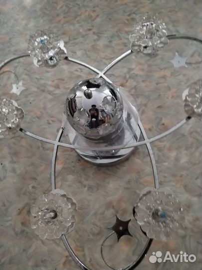 Люстра потолочная бу