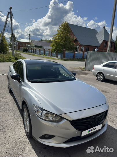 Mazda 6 2.5 AT, 2015, 135 000 км