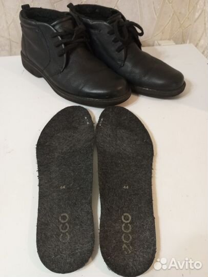 Зимние ботинки ecco