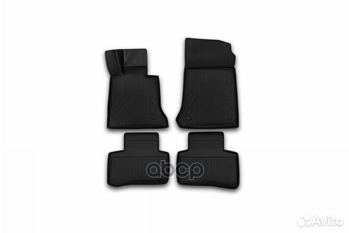 Коврики 3D в салон полиуретан 4 шт. NLC.3D.34.4