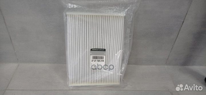 Фильтр салонный renault 27 27 726 21R 27 27 726