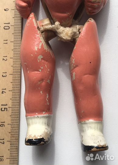 Довоенная редкая кукла пупс. Клеймо. Германия