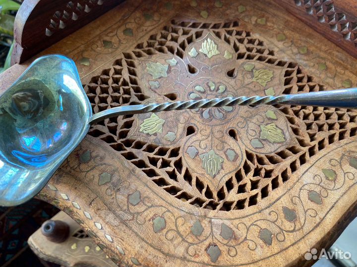 Половник старинный антиквариат