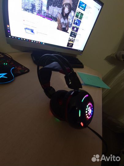 Наушники с микрофоном для пк игровые