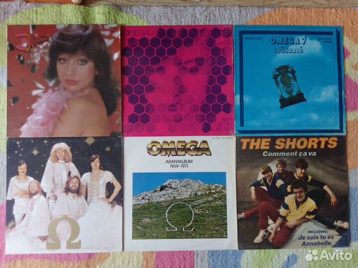 Ретро винил лейблов Pepita, Мелодия