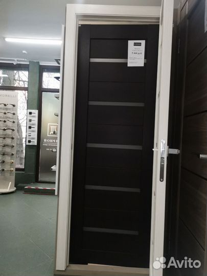 Межкомнатная дверь с установкой