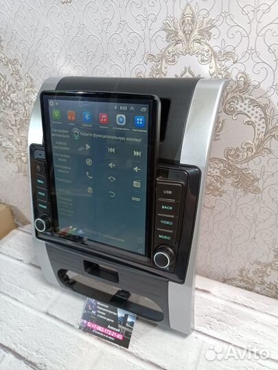 Магнитола Nissan X trail t31 android Tesla