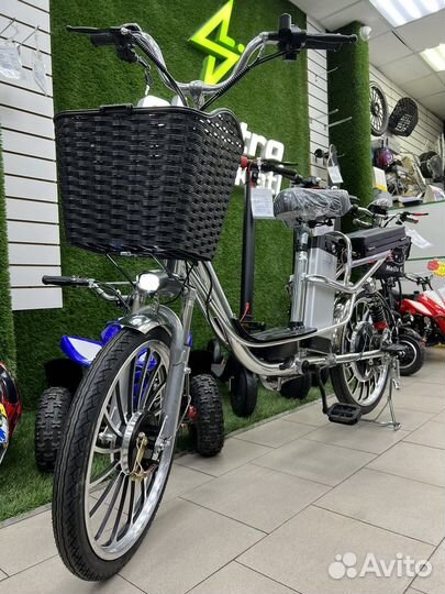 Электровелосипед минако топ
