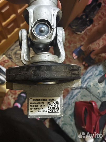 A2034620278 Кардан рулевой mercedes