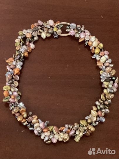 Ожерелье- трансформер из жемчуга