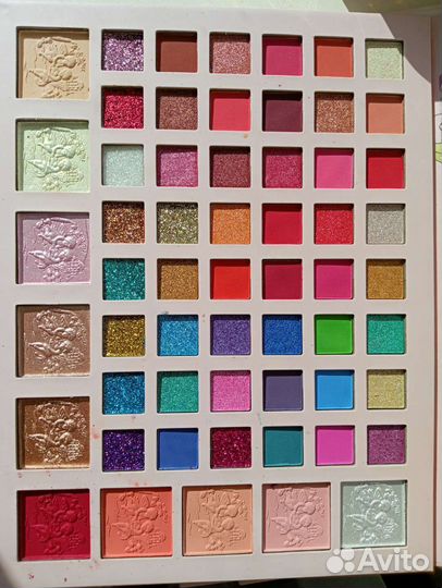Палетка теней новая