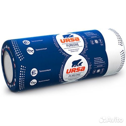 Тепло- и звукоизоляция ursa RN (1) 10000-1200-100