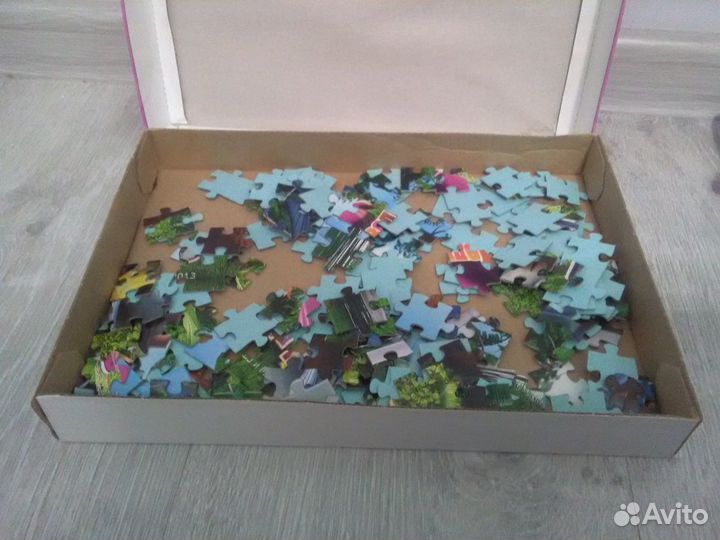 Детская Игра Маша и Медведь Пазлы Развивающая Игра