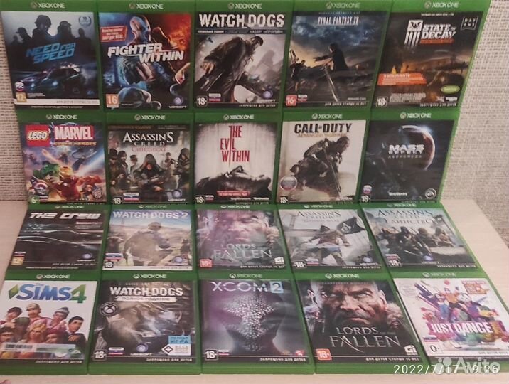 Игры на xbox one