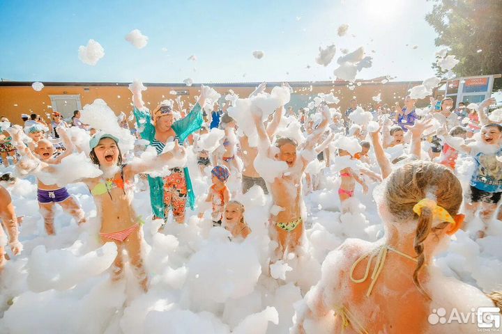 Пенная вечеринка (цветная или белая) / Аниматоры