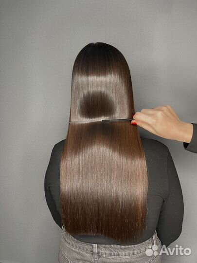 Модель на кератин ботокс нанопластику