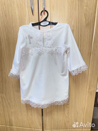 Крестильный набор для девочки 80 новый