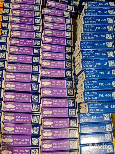 Линзы контактные