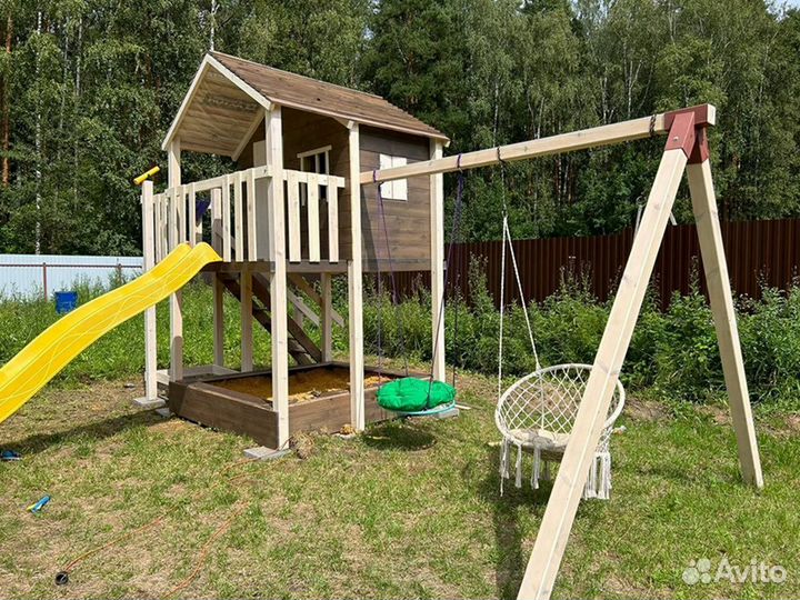 Детский игровой домик для дачи