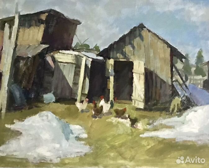 Картина маслом на холсте