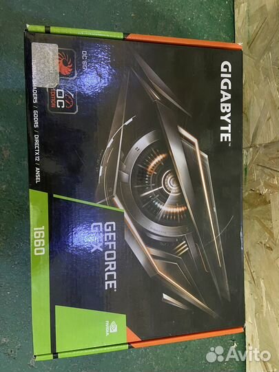 Видеокарта Gigabyte Geforce gtx 1660 oc 6g