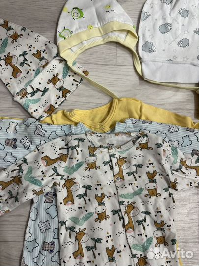 Вещи пакетом для мальчика 56-62