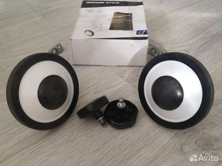 Боковые колеса btwin для велосипеда Декатлон