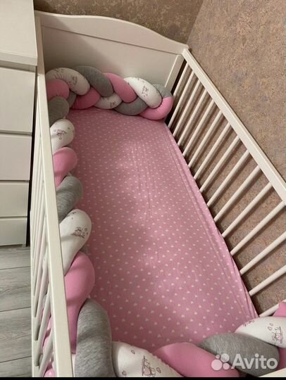 Бортик-косичка