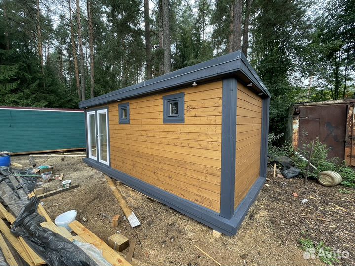 Мобильная баня 2,4х6м с доставкой 500км