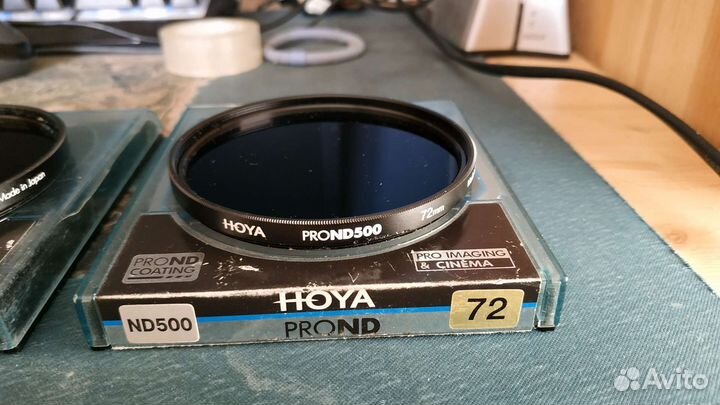 Hoya Pro ND 64 72мм, C-PL фильтры