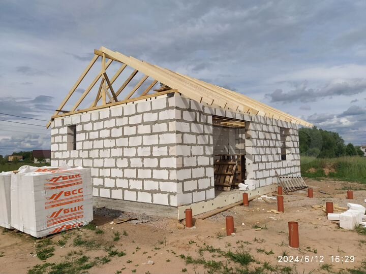 Дом 60 м² на участке 10 сот.