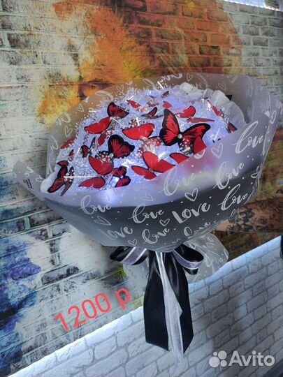 Букет из бабочек, оригинальные подарки