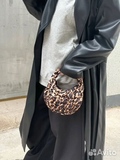 Сумка леопард микро