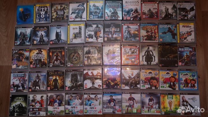 Лицензионные Диски Sony Playstation 3 200-дисков